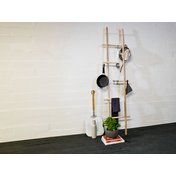 Kleiderleiter Lendra – Handtuchleiter aus Esche natur – 180 x 45 x 12 cm 