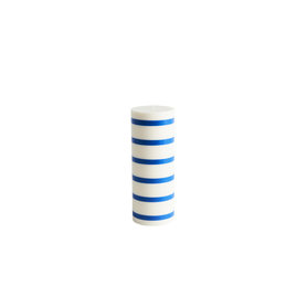 HAY - Column Kerze L - off-white/blue