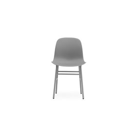 Design Outlet - Normann Copenhagen - Form Stuhl mit Metallgestell - grau (Retournr. 212259)