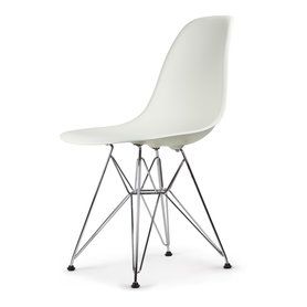 Vitra DSR Eames Plastic Side Chair Stuhl - Weiß