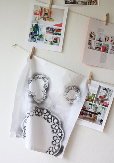 Bastelideen mit Stoff: Stoffe bemalen und gestalten | SoLebIch.de