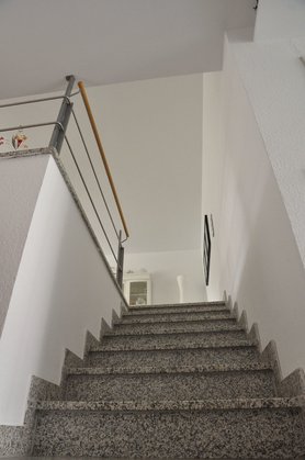 Treppenaufgang zum Wohnzimmer