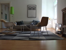 Wohnzimmer mit minimalen Veränderungen