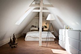 Dachstuhl / Schlafzimmer