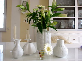 Weiße Vasen 