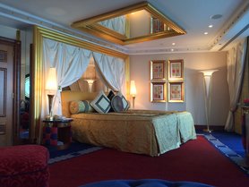 Urlaubsimpressionen: Burj Al Arab- Schlafzimmer