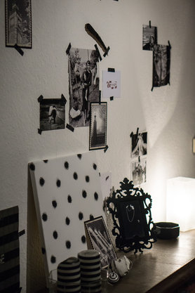 Mein Wohnzimmer - Black and white