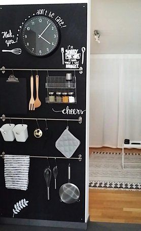 DIY Tafelwand in der Küche