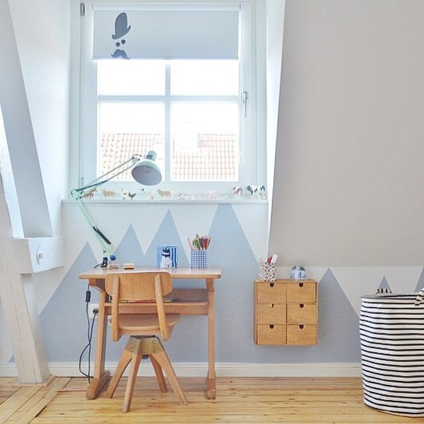 kinderschreibtisch im kinderzimmer
