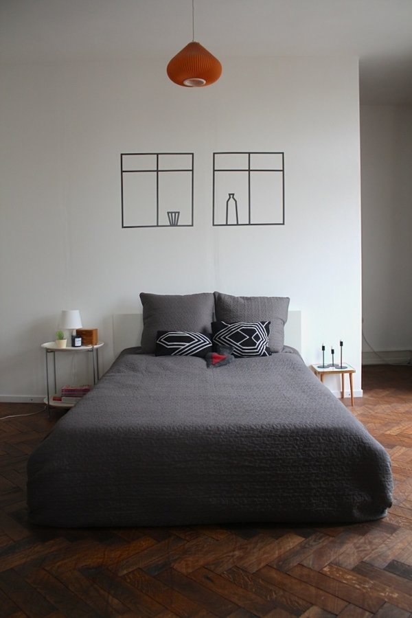 Do It Yourself: Washi Tape Wall – Bonny und Kleid  Wanddekor schlafzimmer,  Wohungsdekoration, Ideen fürs zimmer