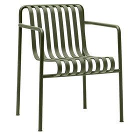 Hay Palissade Dining Arm Chair - olive