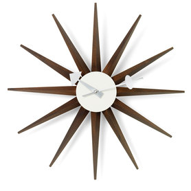 Vitra Sunburst Clock - mehrfarbig