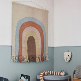 OYOY - Wandteppich Follow the Rainbow, multi