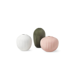 Kähler Design - Hammershøi Miniatur Vase 3er Set