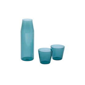 NINE - Milk Trinkglas 2er Set mit Karaffe