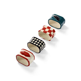 Serax - Mix Serviettenring Set