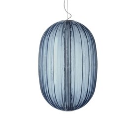 Design Outlet - Foscarini - Plass Medium Hängeleuchte Blau 1 X E27 (Retournr. 268967)