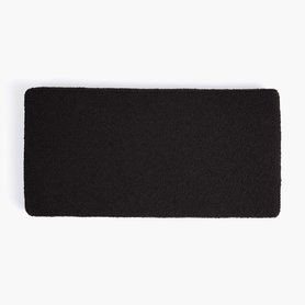 Sitzkissen LOTTE - Bouclé Graphitschwarz