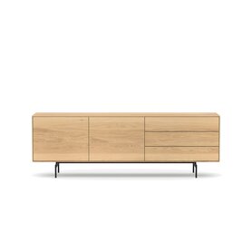 Sideboard FRIEDA 05 - Eiche & Classic Black