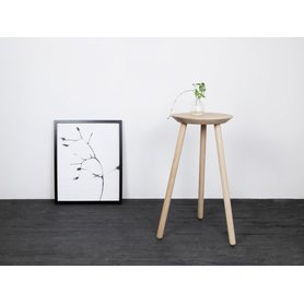 Beistelltisch Cheers – Nachttisch aus Eichenholz natur – 30 x 61 cm 