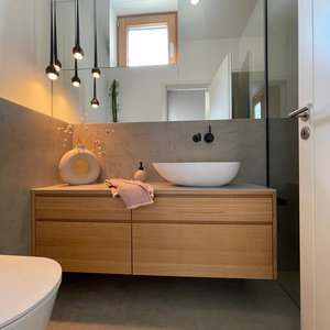 Vorher-Nachher: Gäste-WC-Makeover auf 3 qm Vorher-Nachher: Gäste-WC-Makeover auf 3 qm