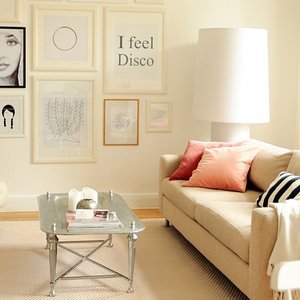 Eine Bilderwand als Wanddekoidee Eine Bilderwand als Wanddekoidee