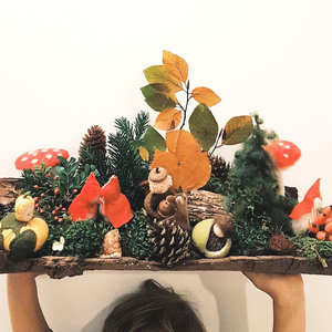 Anleitung für kleine Filzwichtel im Herbstwald Anleitung für kleine Filzwichtel im Herbstwald