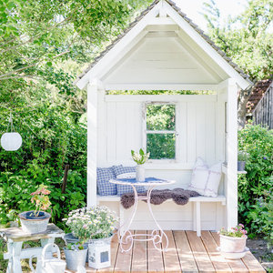 Eine DIY Gartenlaube selber bauen Eine DIY Gartenlaube selber bauen