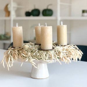 DIY-Trend: Adventskränze aus Trockenblumen DIY-Trend: Adventskränze aus Trockenblumen