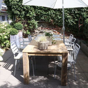 6 Gartentische für Terrasse und Garten 6 Gartentische für Terrasse und Garten