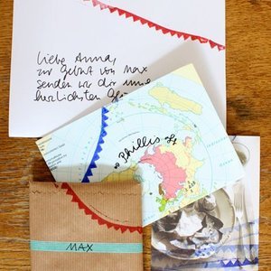 Eine Girlanden-Stempelrolle selber machen Eine Girlanden-Stempelrolle selber machen