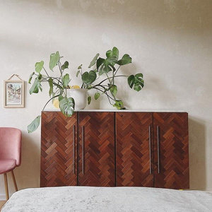 In 6 Schritten zum IVAR-Sideboard mit Fischgrätmuster In 6 Schritten zum IVAR-Sideboard mit Fischgrätmuster