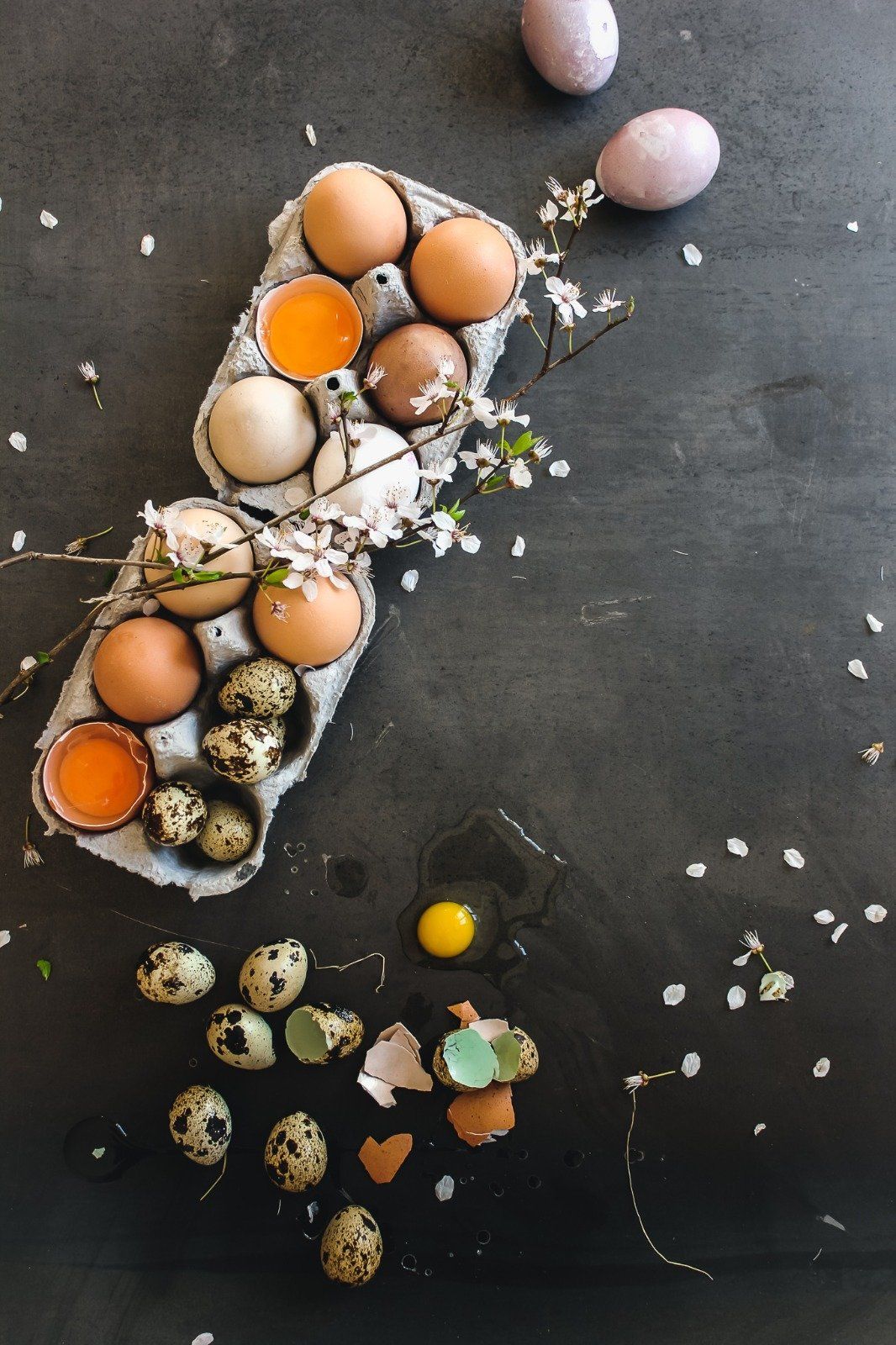 Tischdeko Ostern