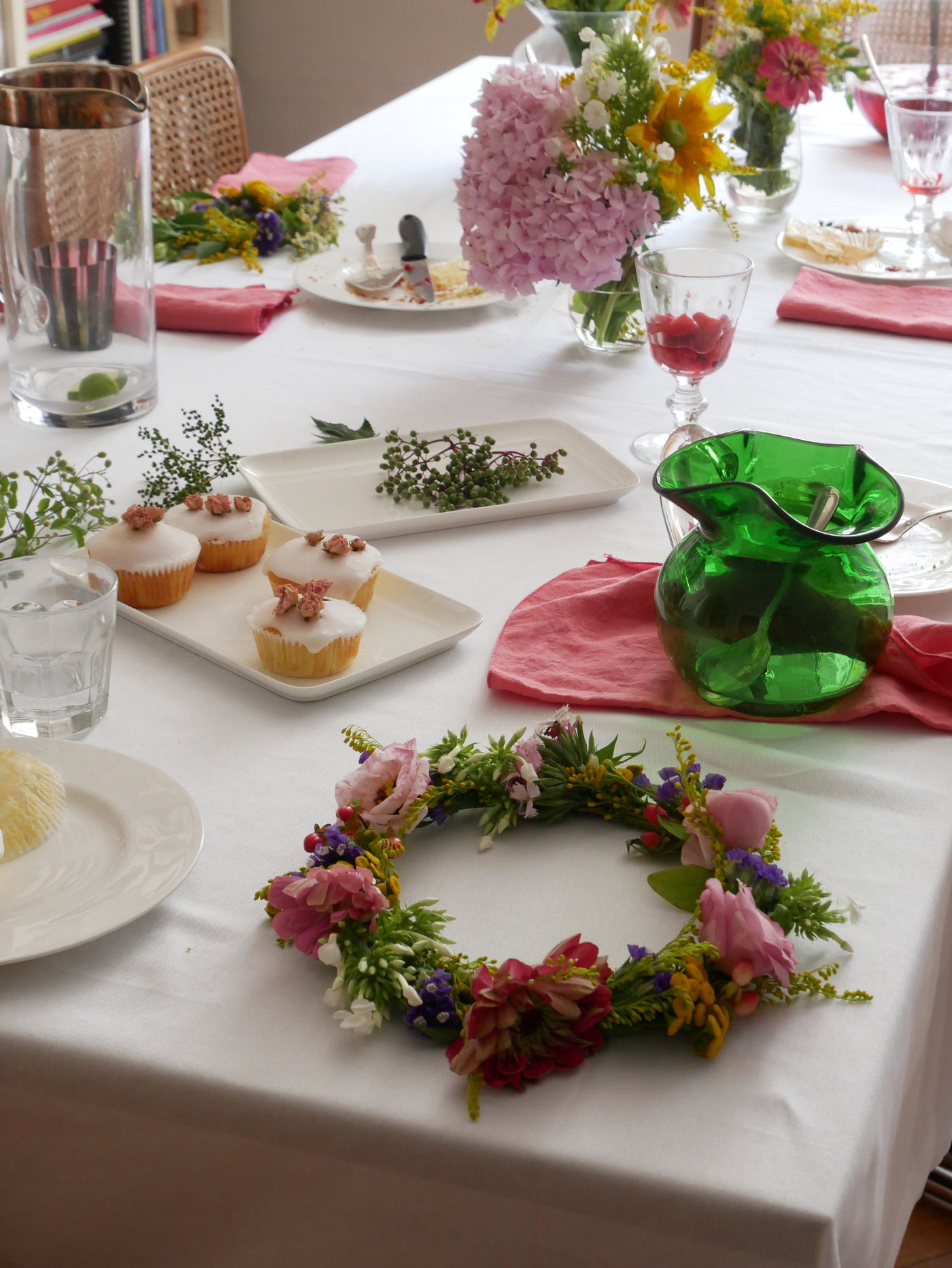 Blumenkranz binden