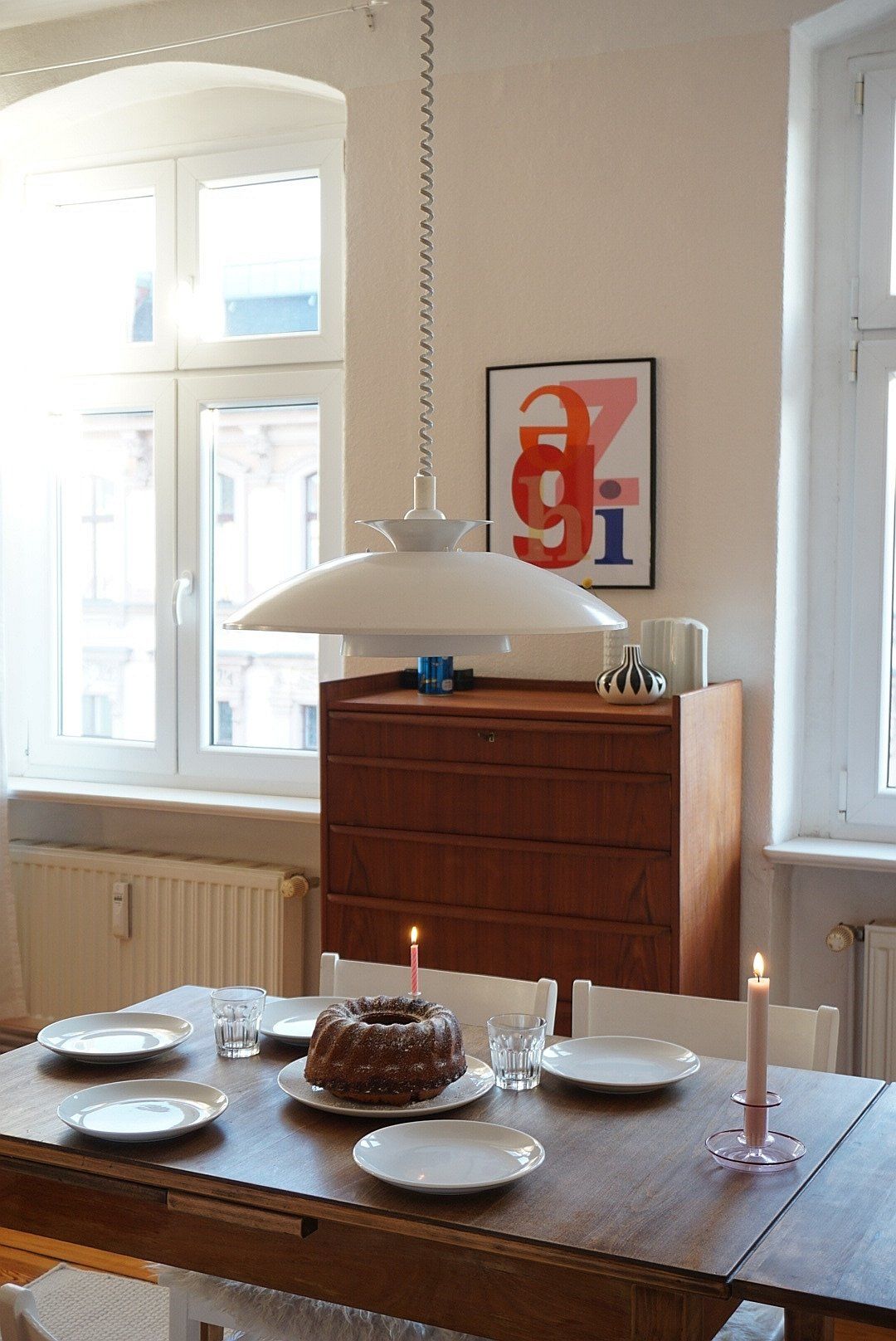 Wandgestaltung Esszimmer