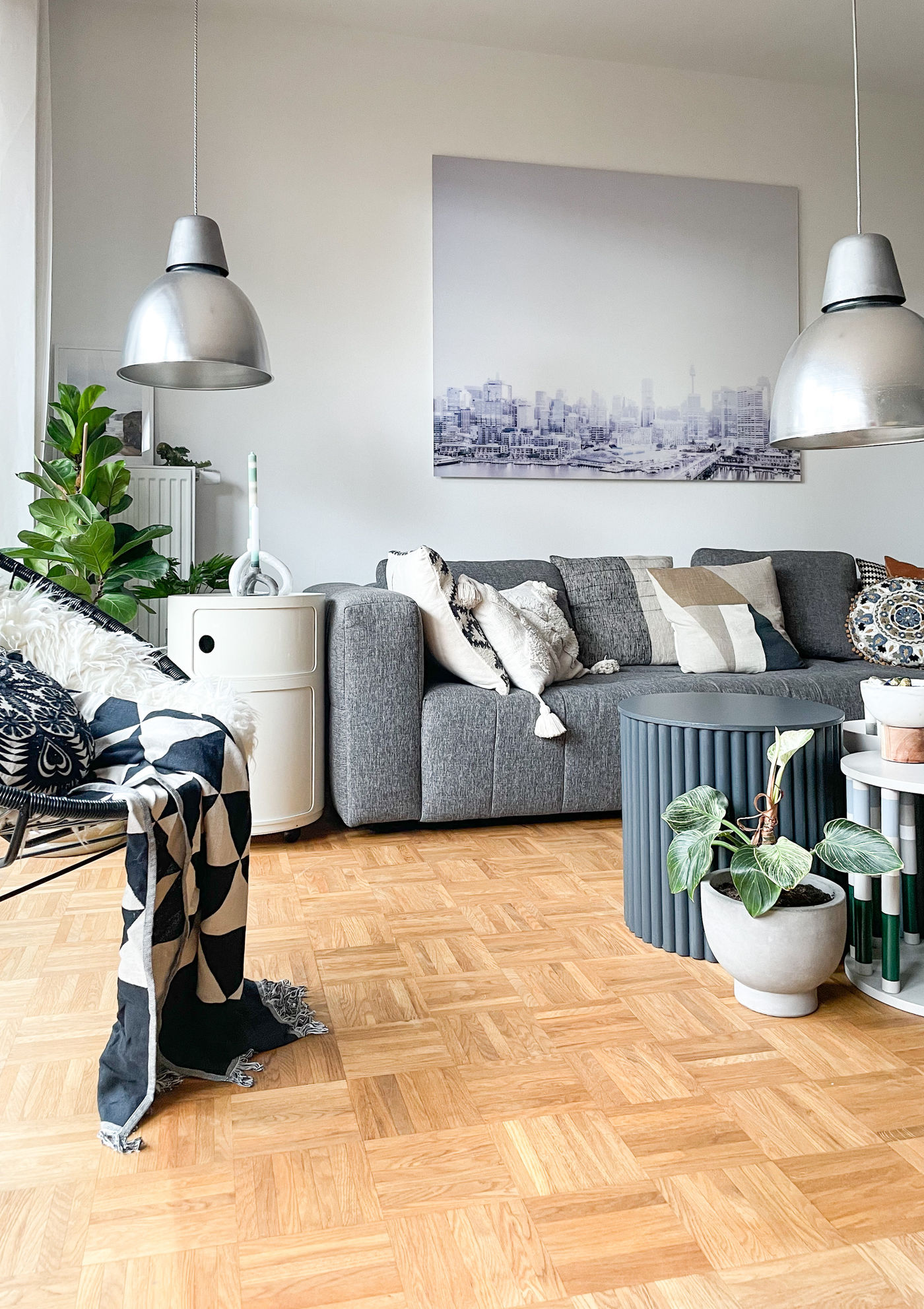 graue sofas: ideen für dein wohnzimmer