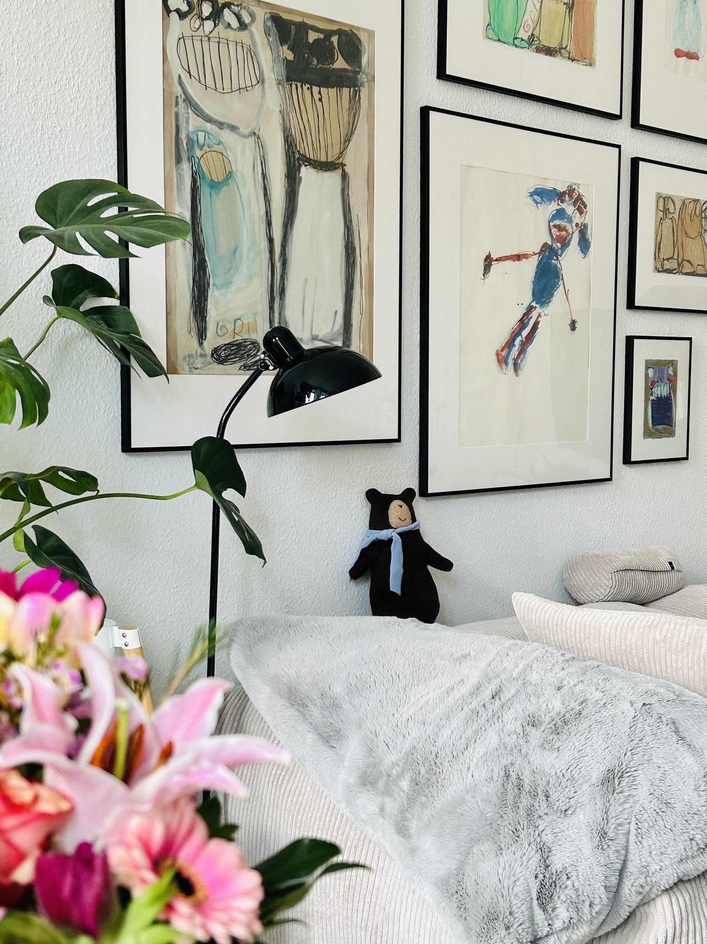 Wandgestaltung Wohnzimmer