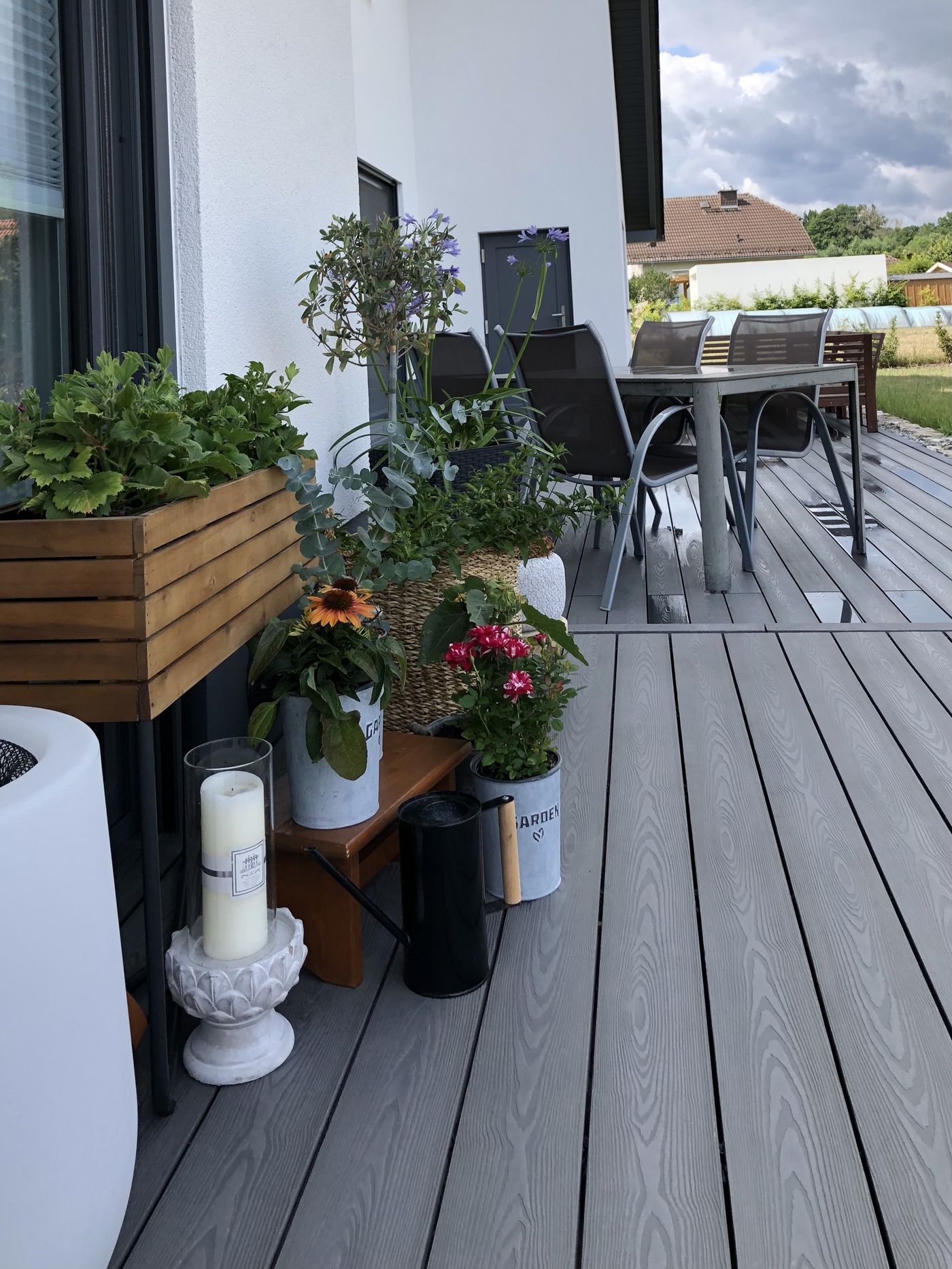Terrassenblick