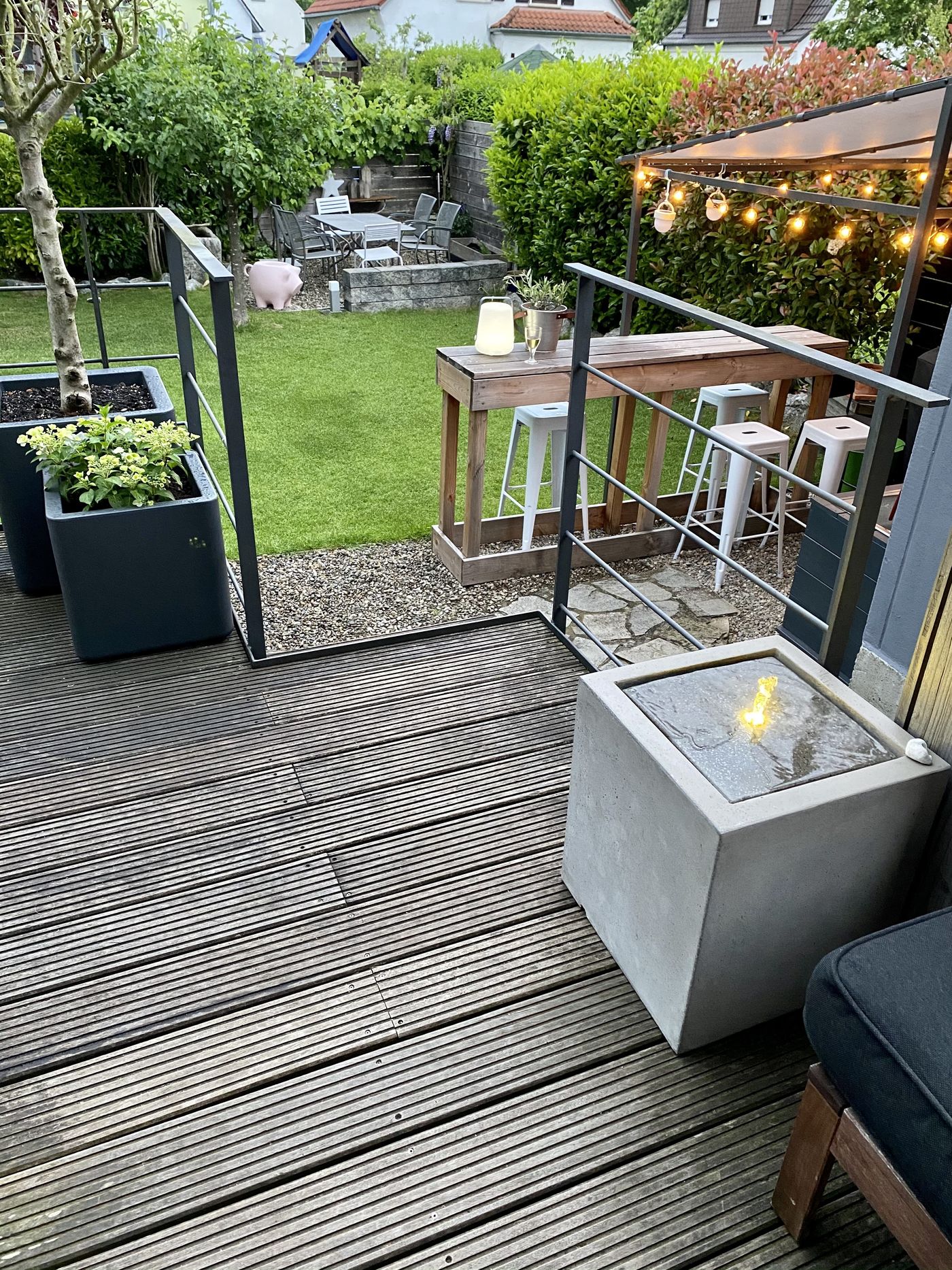 Abends im Garten