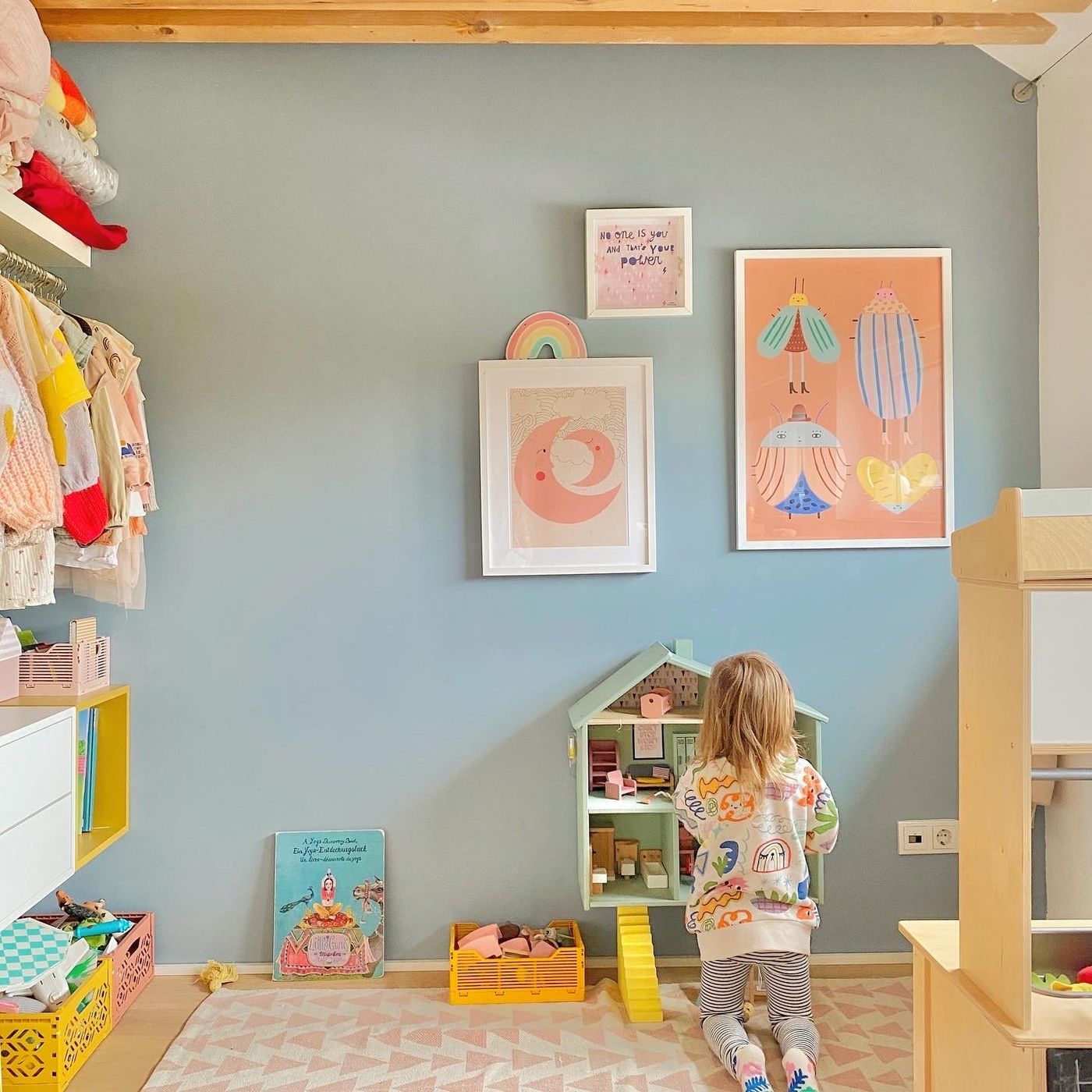 Kinderzimmer Wandgestaltung