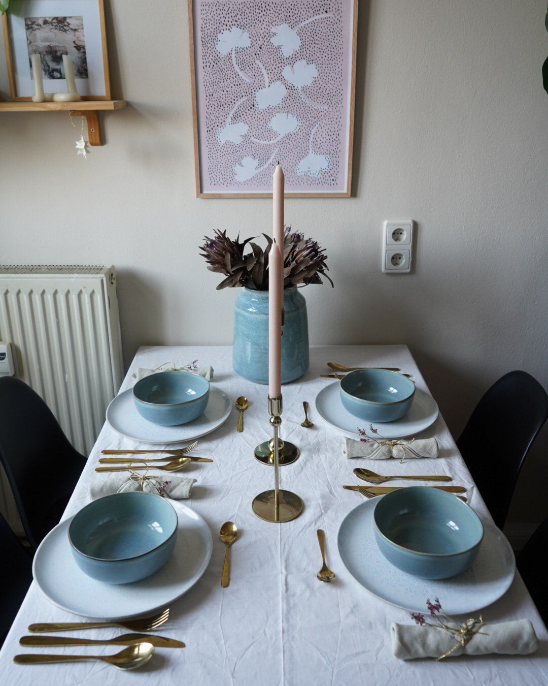 Tischdekoration Weihnachten