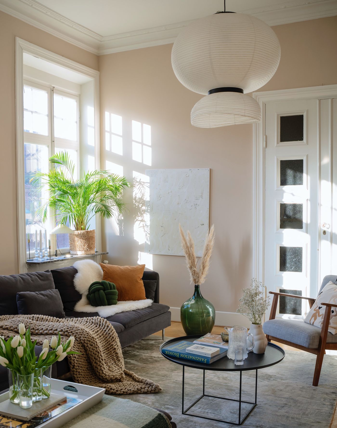 Wandfarbe Beige