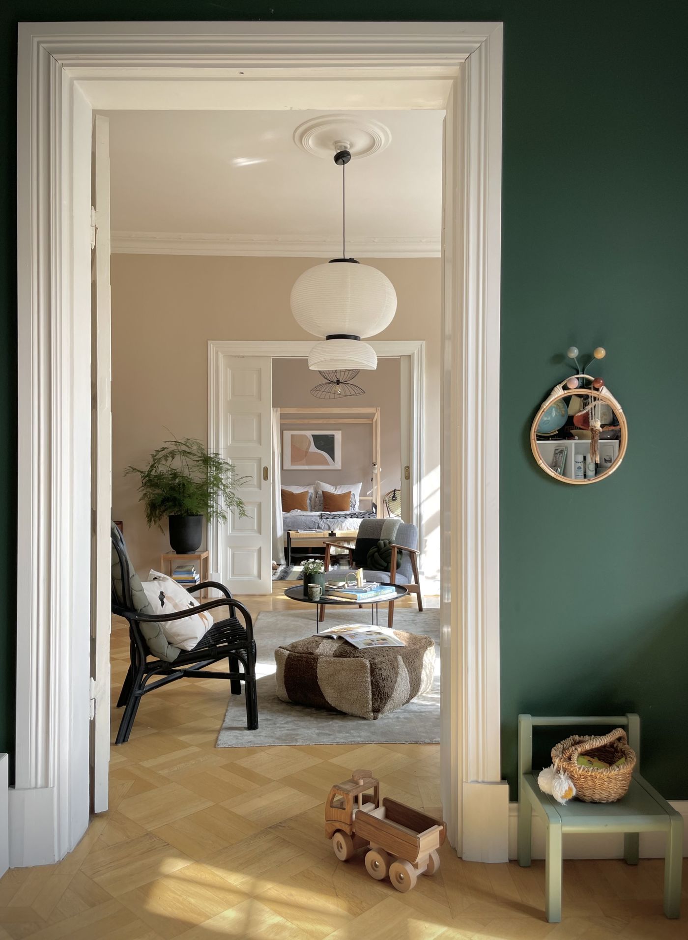 beige als wandfarbe - dezent und edel!