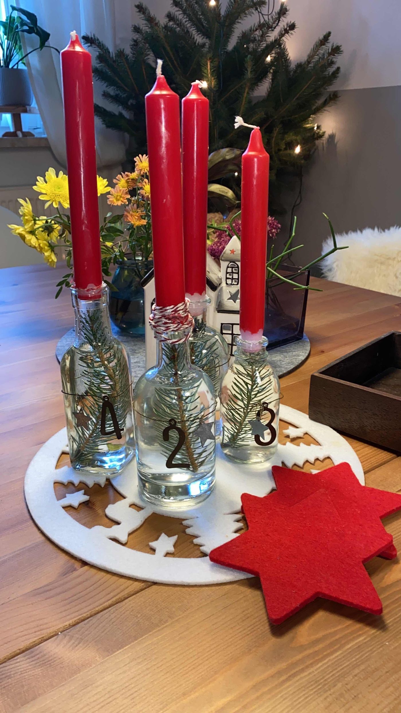 Adventsfläschchen