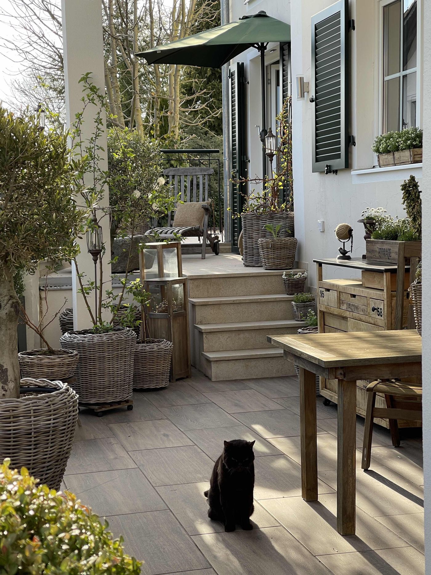 Die schönsten Ideen für Sonnenschirme im Freien