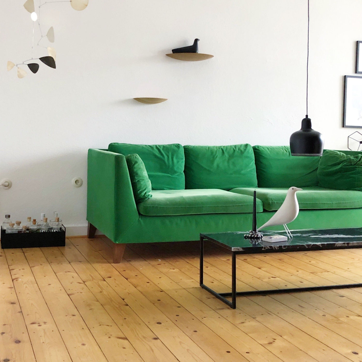 Die schönsten Sofas und Couches in Grün