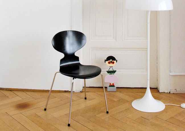 Der Stuhl Ameise von Arne Jacobsen