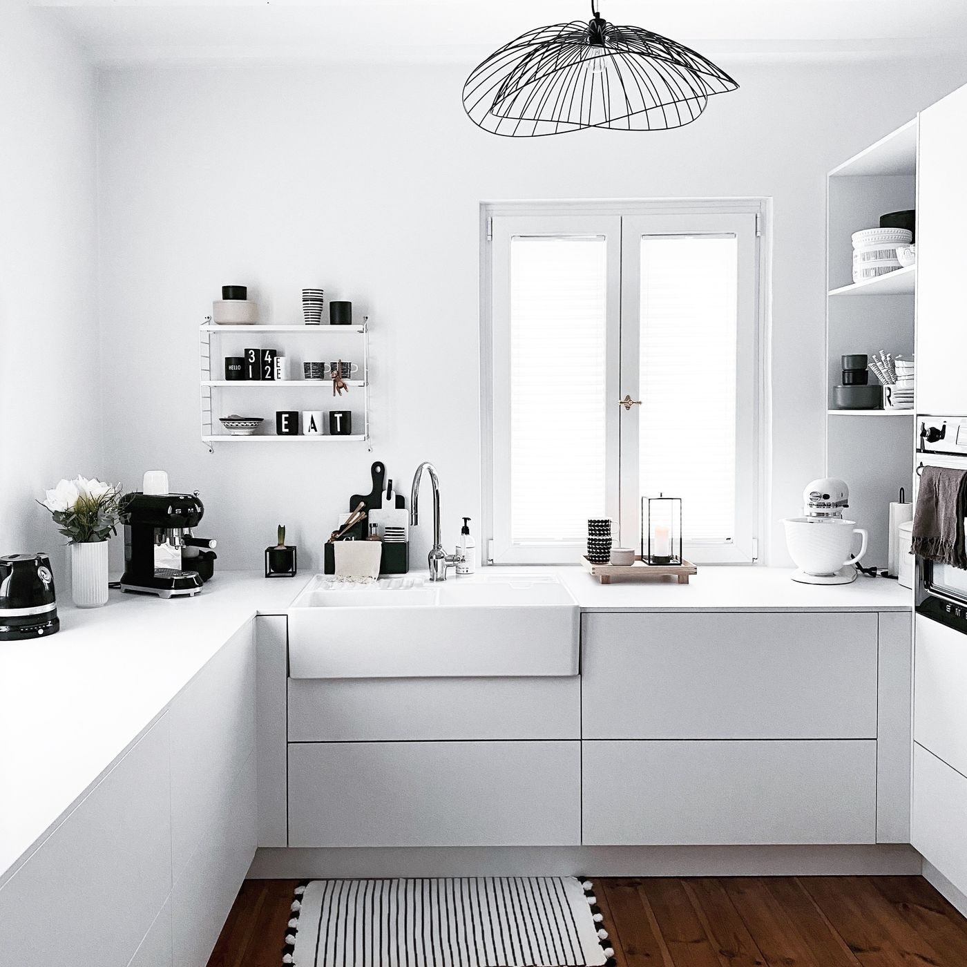 Ein Traum in Weiß: Komplettes Küchen-Makeover bei Fröhlicheszuhause