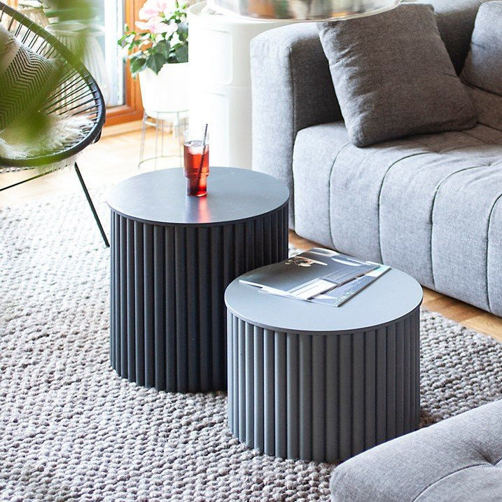 In 6 Schritten zum Couchtisch aus Halbrundstäben