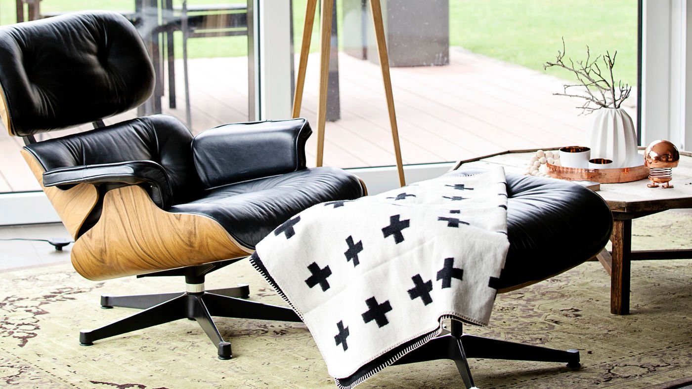 Gemütlich: Der Eames Lounge Chair